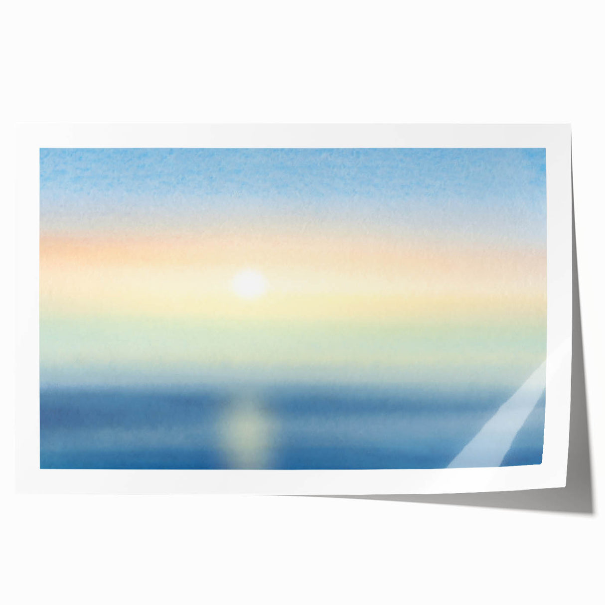 Black and White Minimalist Landscapes – Soft Coastal Horizon Glow