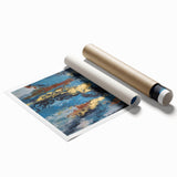 Relaxing Nature Wall Decor – Serene Abstract Landscape Art