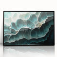 Abyss Layers – Fluid Abstract Art Collection in Teal and Green