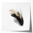 Abstract Geometric Framed Wall Art – Minimalist Design in Monochrome