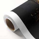Urban Skyline Canvas Prints - Golden City Night Photography