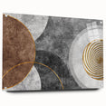 Earthen Harmony Abstracts - Neutral Minimalist Modern Abstract Wall Art