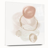 Contemporary Geometric Art for Interiors – Minimalist Soft Tones Print