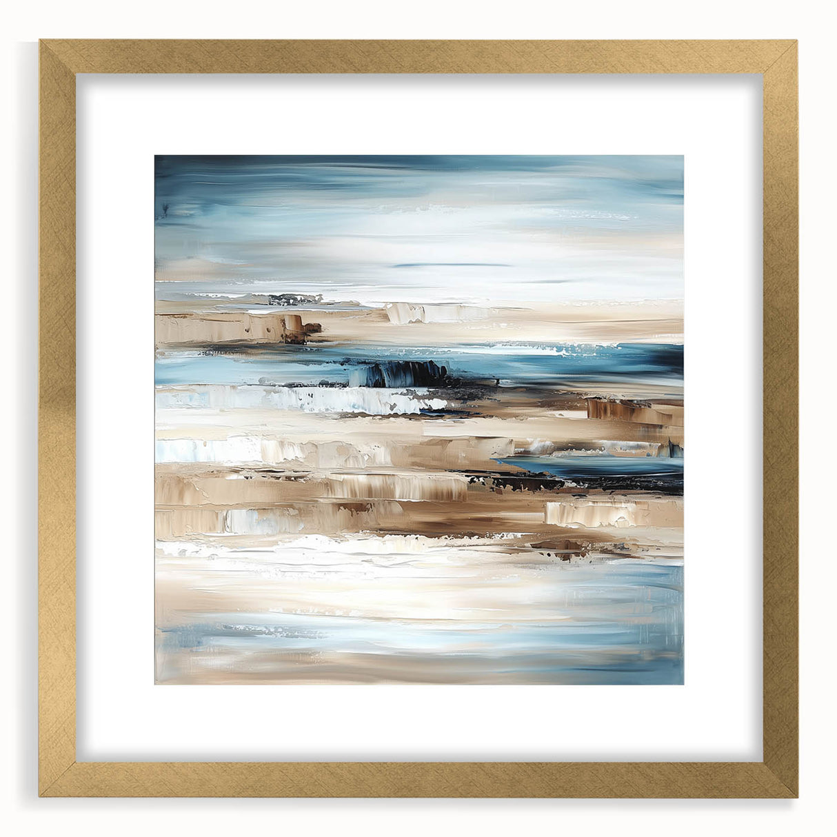 Serene Landscape Wall Art – Calming Coastal Acrylic Print