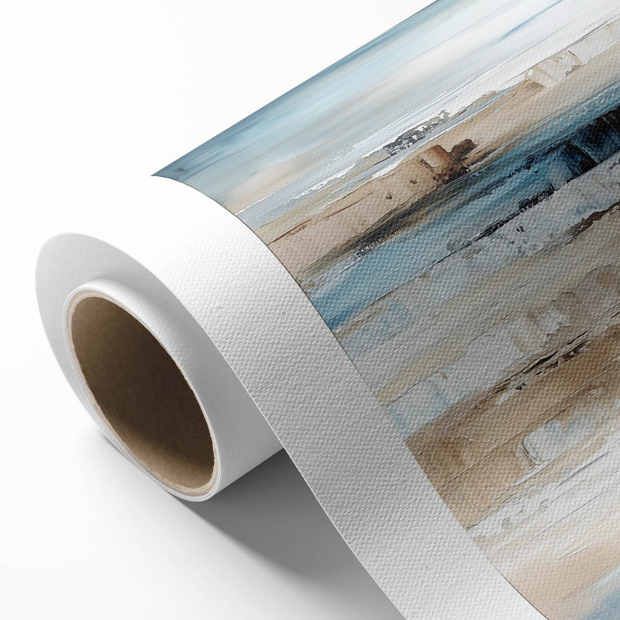 Serene Landscape Wall Art – Calming Coastal Acrylic Print
