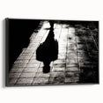 Modern Urban Landscape Art - Dramatic City Silhouette Print