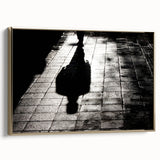 Modern Urban Landscape Art - Dramatic City Silhouette Print