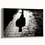 Modern Urban Landscape Art - Dramatic City Silhouette Print
