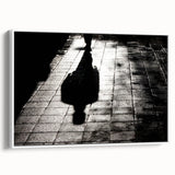 Modern Urban Landscape Art - Dramatic City Silhouette Print