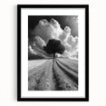 Dramatic Lone Tree - Fine Art Photography Metal Prints