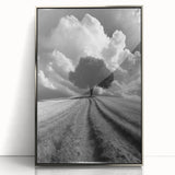 Dramatic Lone Tree - Fine Art Photography Metal Prints