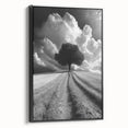 Dramatic Lone Tree - Fine Art Photography Metal Prints