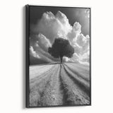 Dramatic Lone Tree - Fine Art Photography Metal Prints