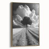Dramatic Lone Tree - Fine Art Photography Metal Prints