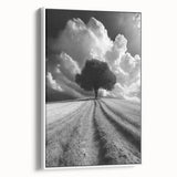 Dramatic Lone Tree - Fine Art Photography Metal Prints