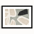 Earthen Harmony Abstracts – Modern Neutral Abstract Canvas Wall Art