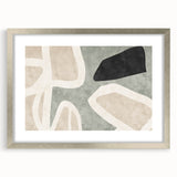 Earthen Harmony Abstracts – Modern Neutral Abstract Canvas Wall Art