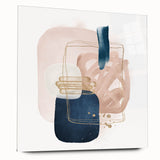 Geometric Minimalist Abstract Wall Art - Modern Interior Decor