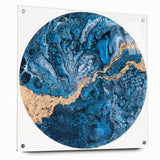 Fluid Acrylic Wall Decor - Modern Fluid Abstract Art Collection