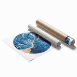 Fluid Acrylic Wall Decor - Modern Fluid Abstract Art Collection