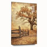 Rustic Autumn Tree - Fine Art Photography Framed Prints