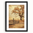 Rustic Autumn Tree - Fine Art Photography Framed Prints