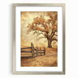 Rustic Autumn Tree - Fine Art Photography Framed Prints