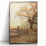 Rustic Autumn Tree - Fine Art Photography Framed Prints