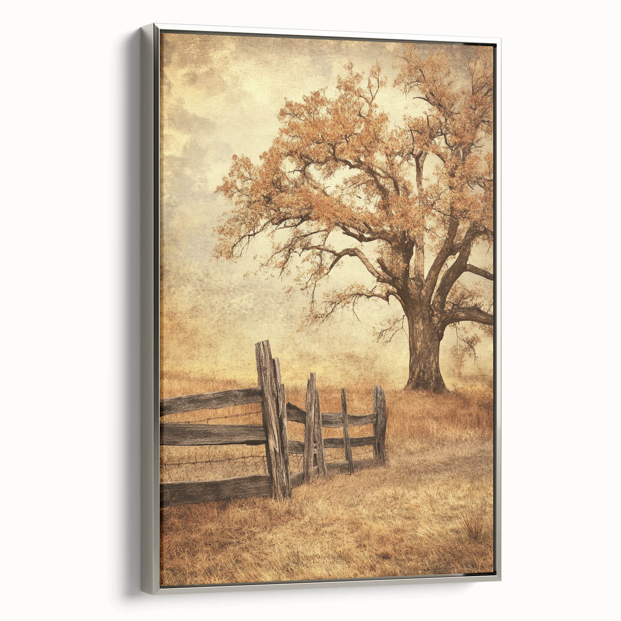 Rustic Autumn Tree - Fine Art Photography Framed Prints