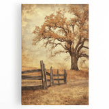 Rustic Autumn Tree - Fine Art Photography Framed Prints
