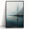 Misty Tree Reflection – Tranquil Nature Art Print