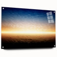 Serene Landscape Wall Art – Golden Horizon at Dusk