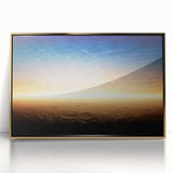 Serene Landscape Wall Art – Golden Horizon at Dusk