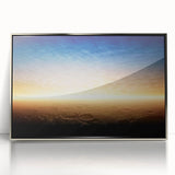 Serene Landscape Wall Art – Golden Horizon at Dusk