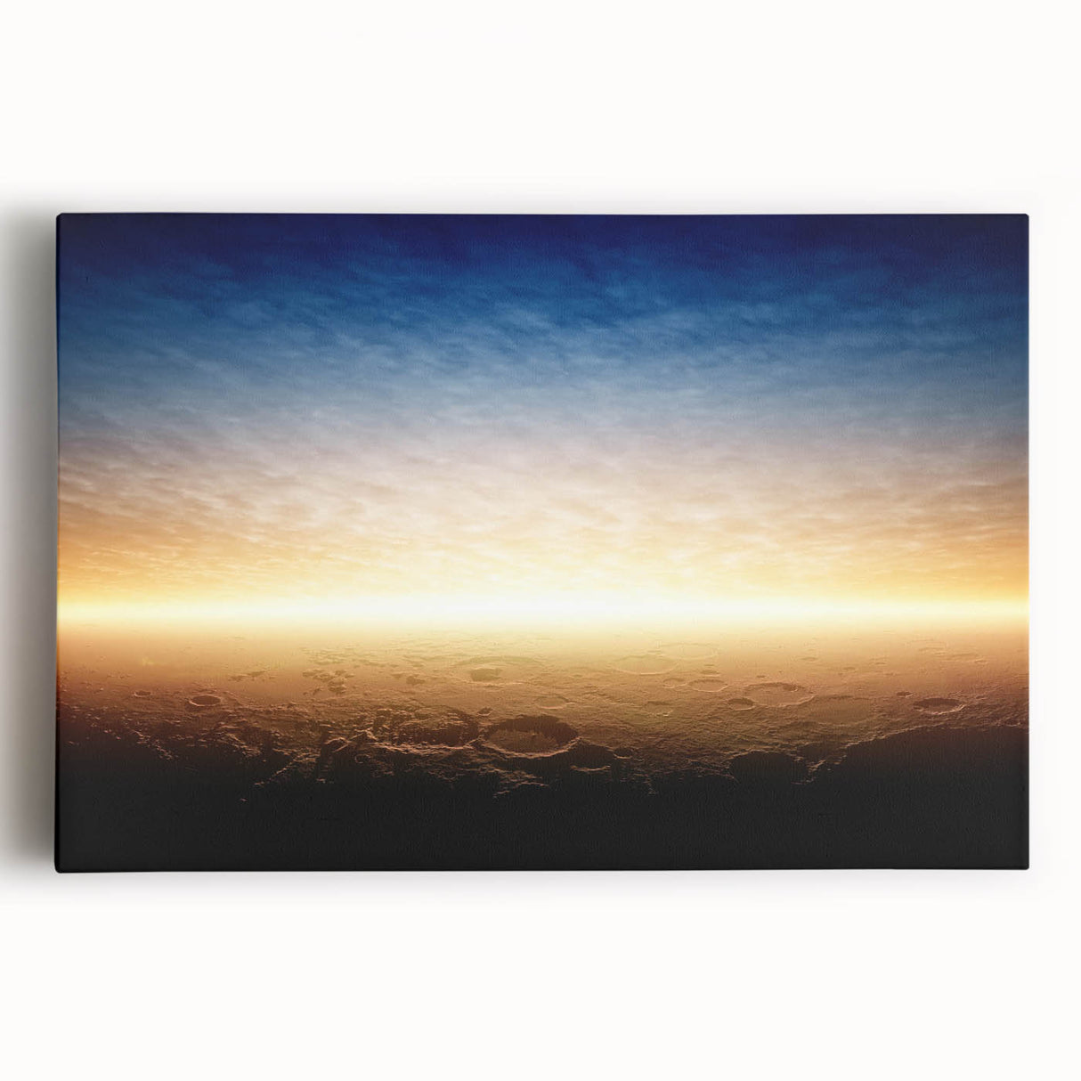 Serene Landscape Wall Art – Golden Horizon at Dusk