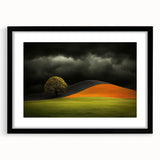 Dramatic Landscape Tree – Stormy Nature Art Print