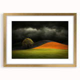 Dramatic Landscape Tree – Stormy Nature Art Print
