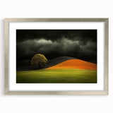 Dramatic Landscape Tree – Stormy Nature Art Print