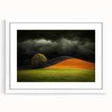 Dramatic Landscape Tree – Stormy Nature Art Print
