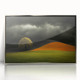 Dramatic Landscape Tree – Stormy Nature Art Print