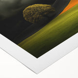 Dramatic Landscape Tree – Stormy Nature Art Print