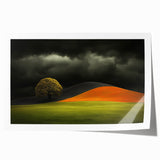 Dramatic Landscape Tree – Stormy Nature Art Print