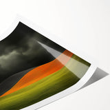 Dramatic Landscape Tree – Stormy Nature Art Print