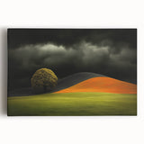 Dramatic Landscape Tree – Stormy Nature Art Print