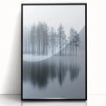Misty Forest Reflection - Fine Art Photography Acrylic Prints