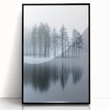 Misty Forest Reflection - Fine Art Photography Acrylic Prints