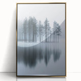 Misty Forest Reflection - Fine Art Photography Acrylic Prints
