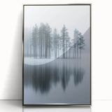 Misty Forest Reflection - Fine Art Photography Acrylic Prints