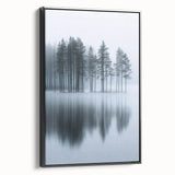 Misty Forest Reflection - Fine Art Photography Acrylic Prints