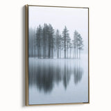 Misty Forest Reflection - Fine Art Photography Acrylic Prints